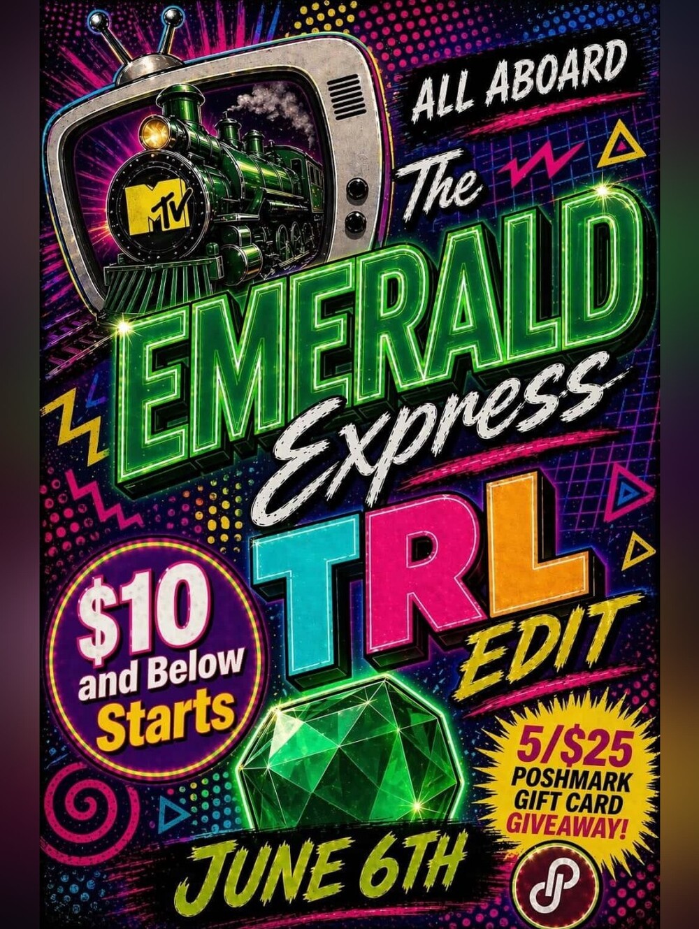 🚨Greeneyediva78🚨6/6💚🚂The Emerald Express TRL EDIT 💚🚂 - Picture 3 of 15